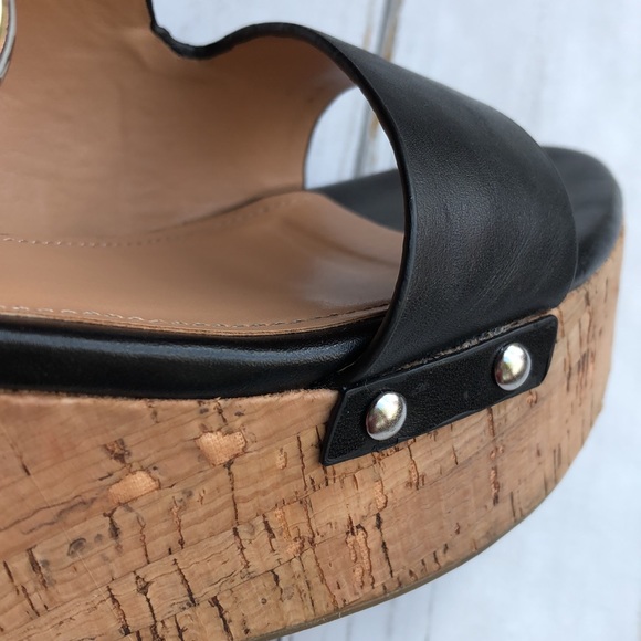 Marc Fisher Rana Platform Wedge Sandal Size 7.5 - Picture 9 of 12